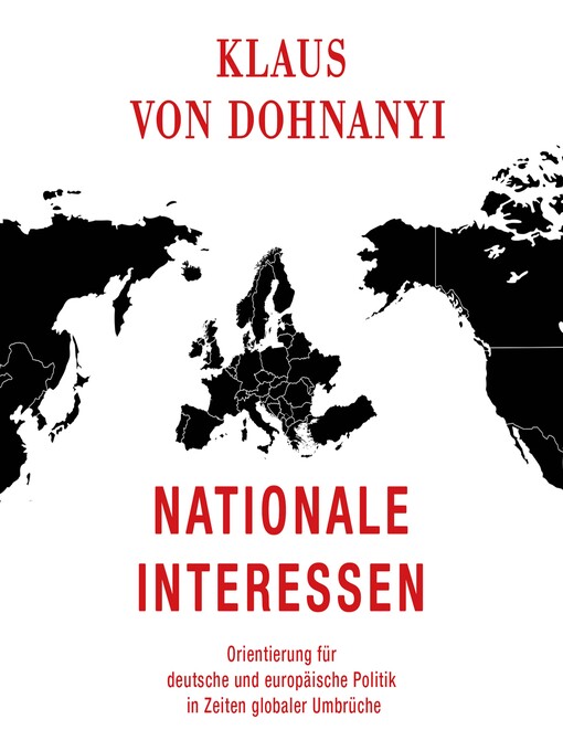 Title details for Nationale Interessen by Klaus von Dohnanyi - Available